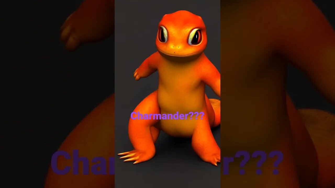 AI generated Charmander #whosthatpokemon #pokemon