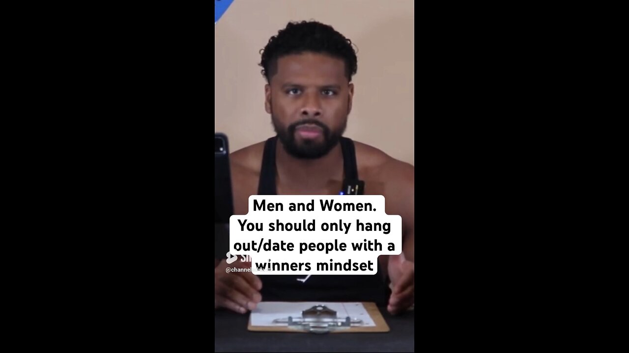 You should only hang out/date people with a winners mindset #shorts #success #motivation #goals