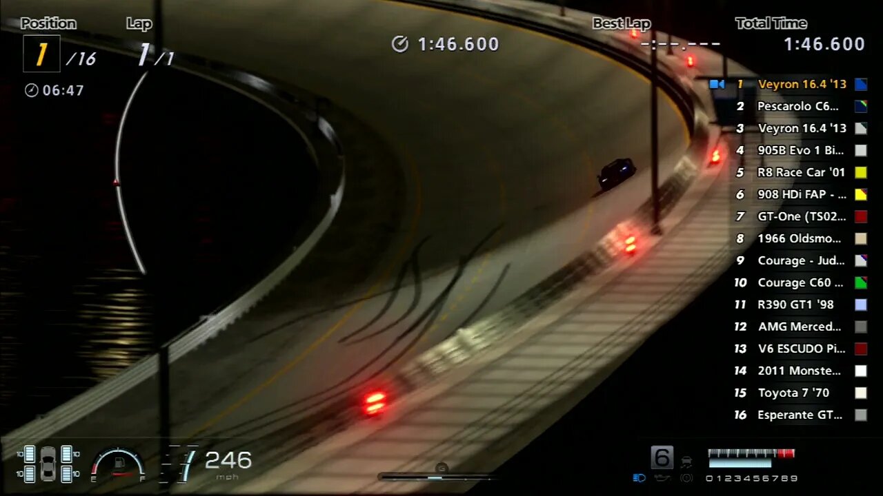 Gran Turismo 6 Like the Wind! Crashes, Fails, Spins, and Collisions with the Bugatti Veyron Part 154