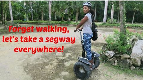 Forget walking, let's take a segway everywhere!