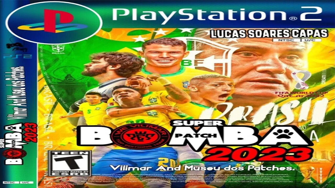 BOMBA PATCH (PS2) NOVA ATUALIZAÇÃO BRASILEIRAO 2023 NARRAÇÃO GALVÃO BUENO DOWNLOAD ISO GRÁTIS