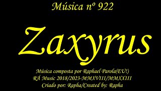 Música nº 922-Zaxyrus