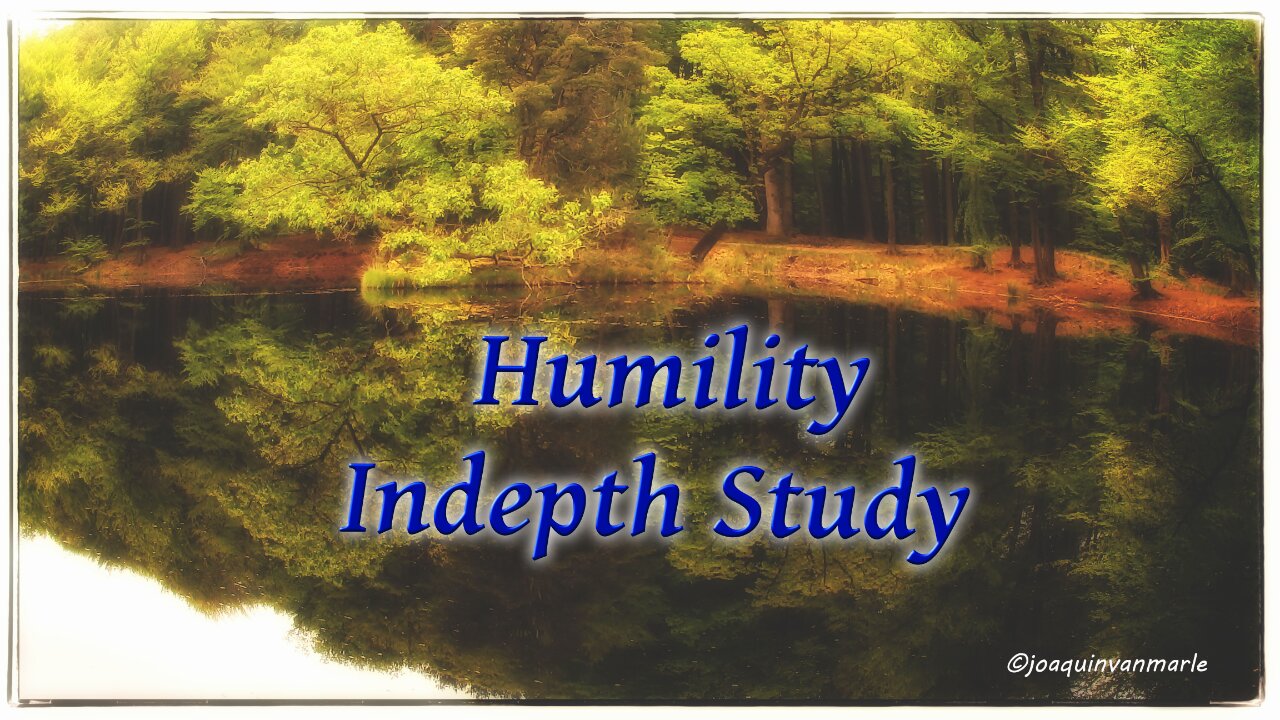 Humility and Exhaltation