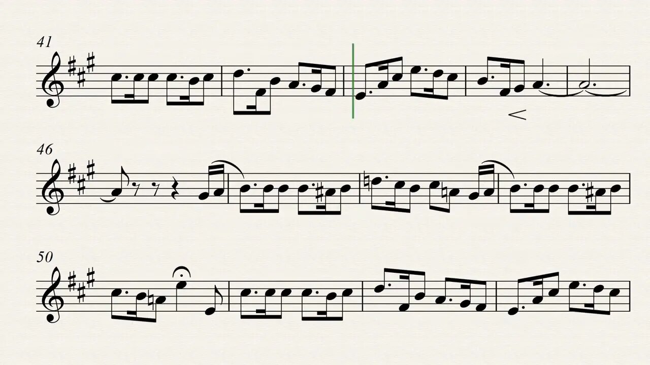 보짜 호른 반주 Eugène Bozza En Irlande for horn and piano piano accompaniment