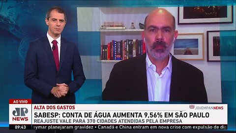 Conta de água aumenta 9,56% em SP a partir desta quarta-feira (10); Schelp e Capez analisam