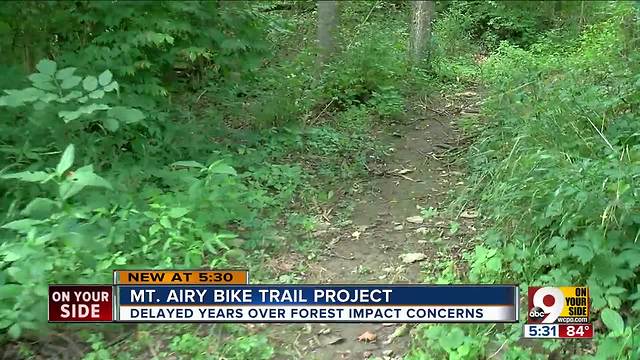 Mount Airy Forest mountain bike trail was a long and winding project, 20 years in the making