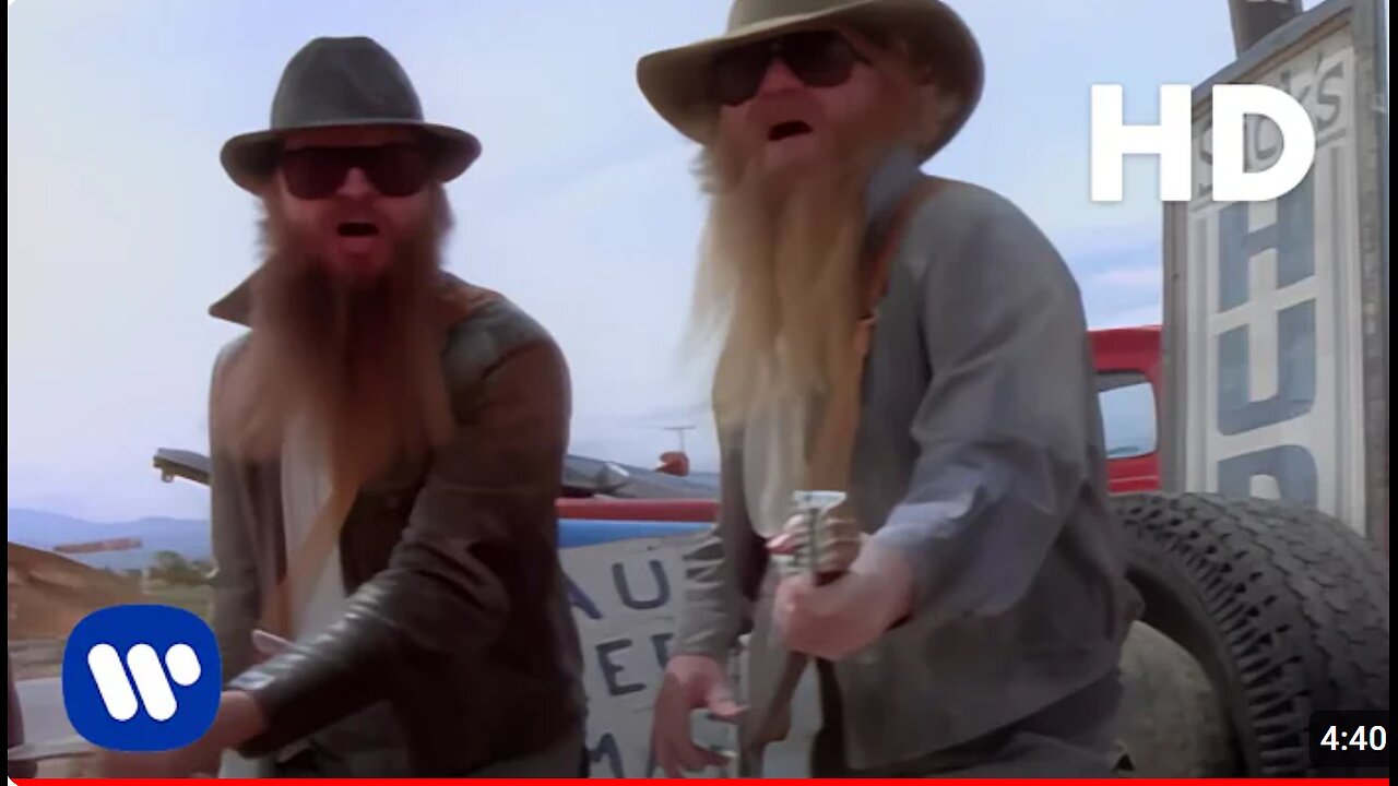 ZZ Top - Gimme All Your Lovin' (Official Music Video) [HD Remaster]