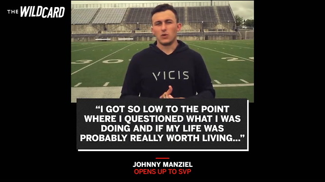 Johnny Manziel Reveals The Heartbreaking Question From His Mom That Saved His Life