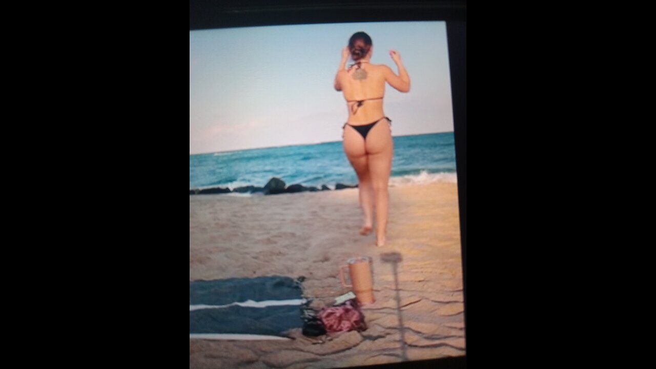 Beach yoga #1