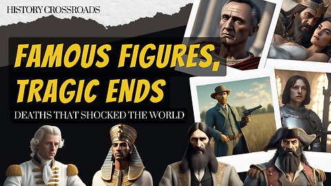 10 Famous Figures, 10 Tragic Ends: Deaths that Shocked the World