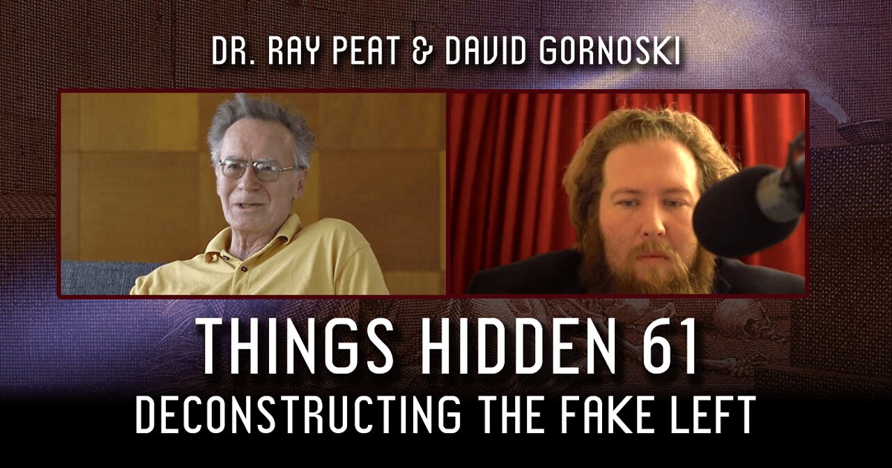 THINGS HIDDEN 61: Dr. Ray Peat Deconstructs the Fake Left