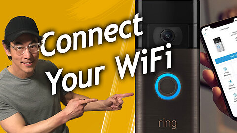 Ring Video Security Doorbell, Easily Setup WiFi Connection Demonstration, Product Links