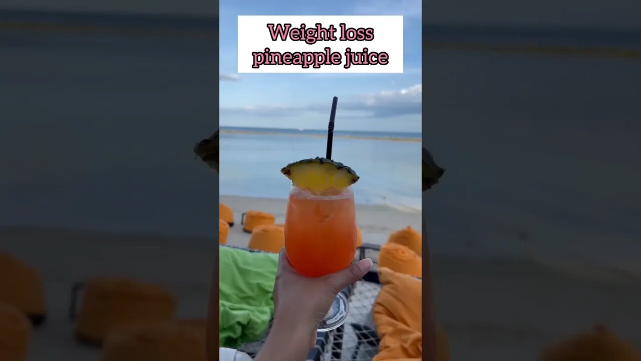 Weight loss tips| Can pineapple help boost weight loss|Pineapple detox and weight loss drink