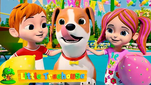 Bingo's Birthday Song | Bingo The Dog | Nursery Rhymes & More Baby Songs by Little Treehouse