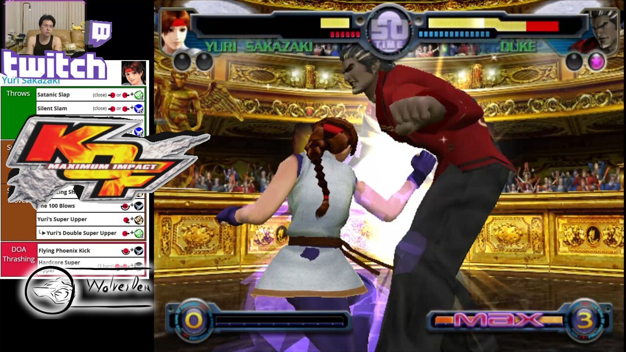 (PS2) KOF Maximum Impact - 12 - Yuri Sakazaki - Lv Maniac - who needs Ryo!