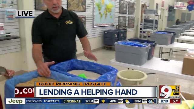 Cincinnati for Puerto Rico, A Child's Hope International packing 150,000 meals for Hurricane Maria victims