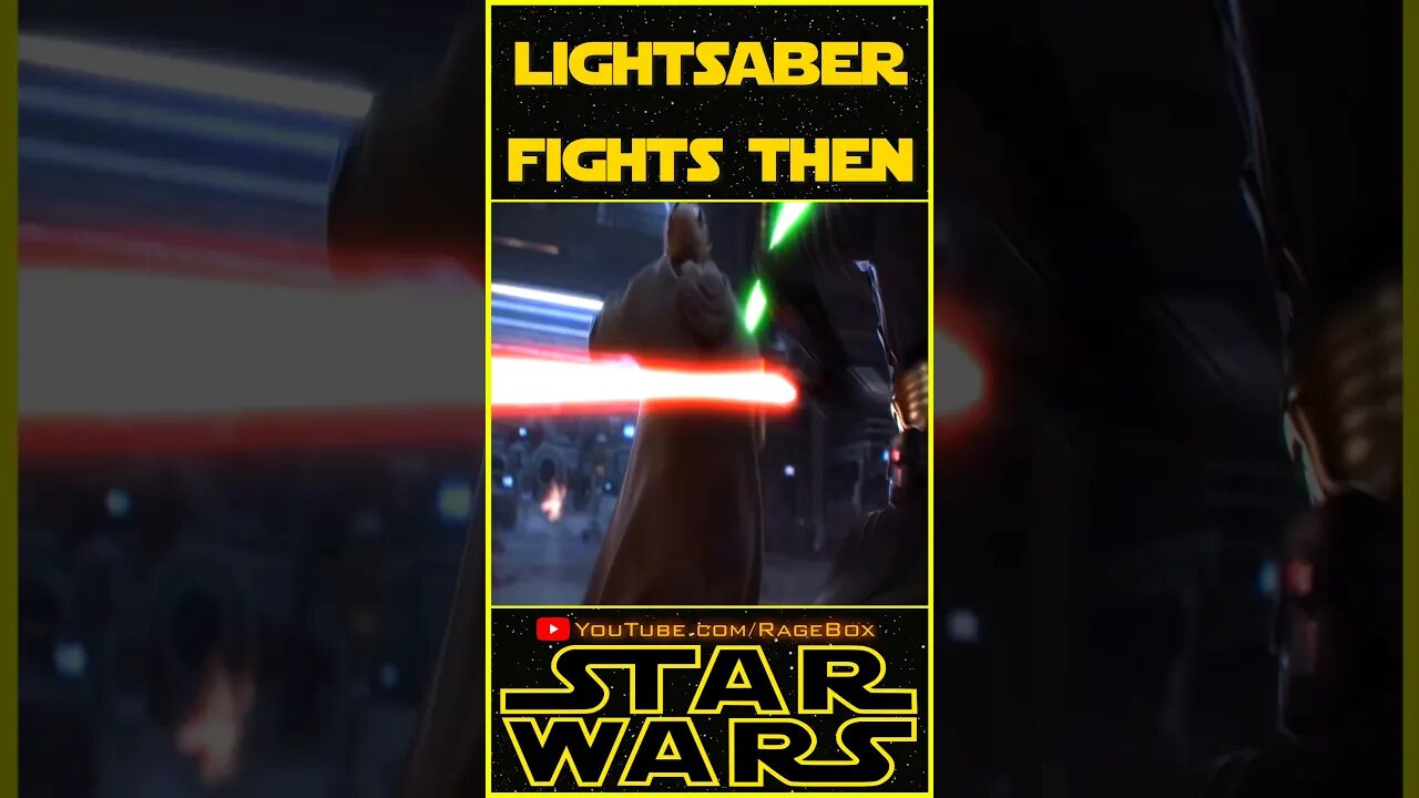 Lightsaber Fights... NOW vs THEN