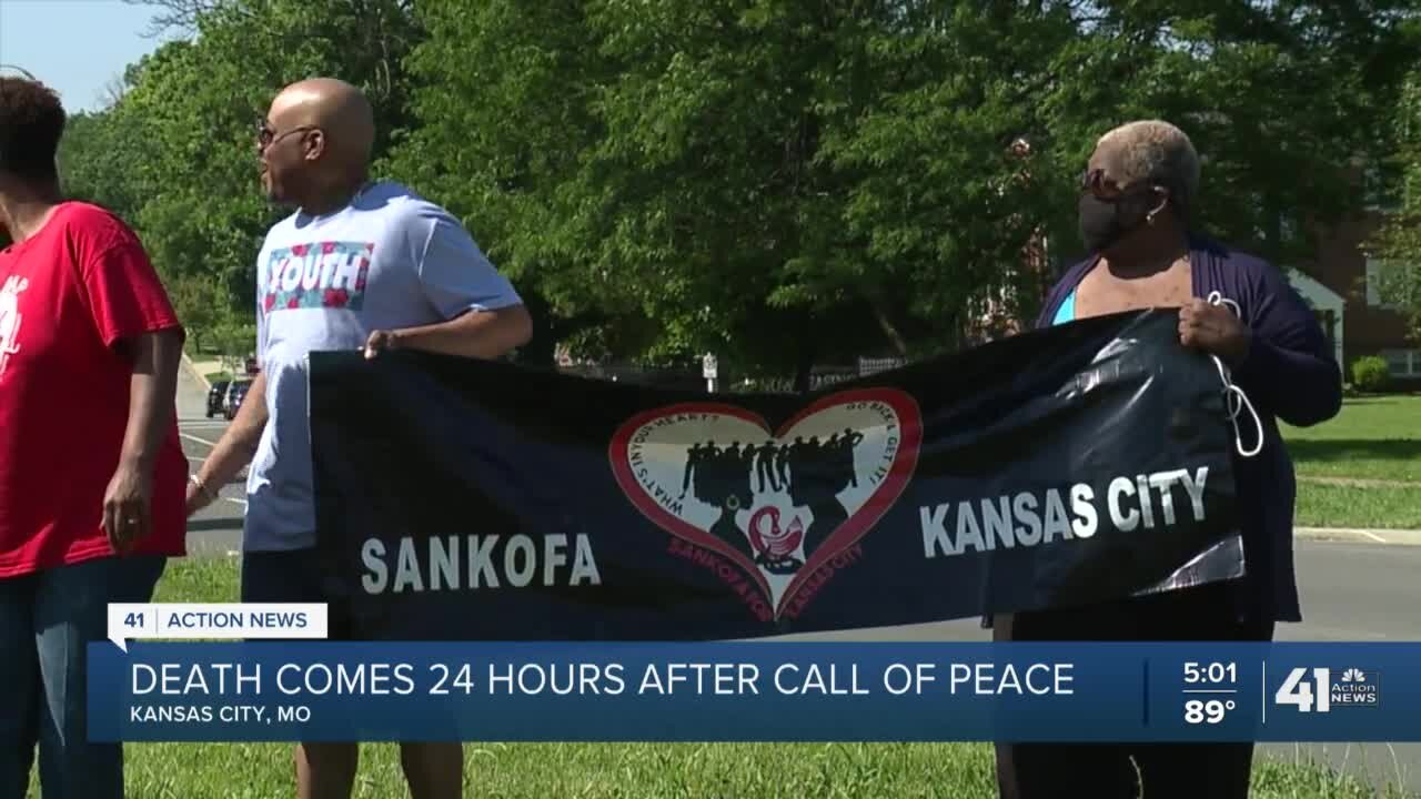 Woman killed after calls for peace