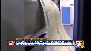 Living Tri-State woman declared dead