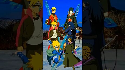 Naruto, Boruto, Minato VS Madara, Sasuke, Obito - WHO IS STRONGEST??.#shorts