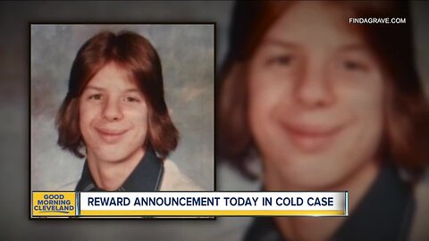 Reward announcement today in cold case