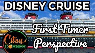 DISNEY CRUISE: First Timer Perspective | DISNEY WONDER