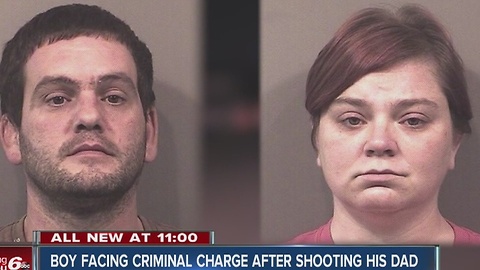 Boy facing charges after shooting his dad