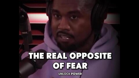 Become fearless. The opposite of fear isn't courage.