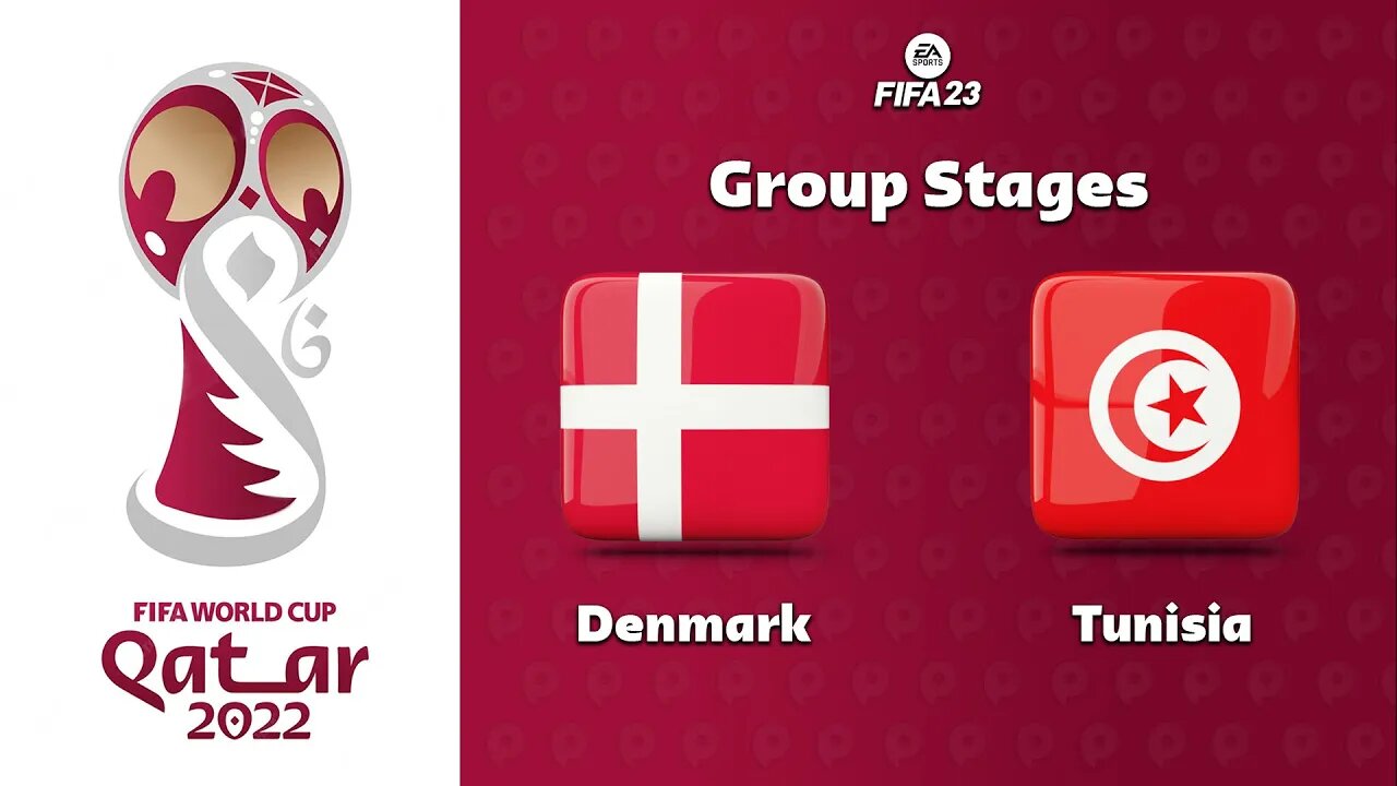 World Cup Qatar 2022 - Denmark x Tunisia