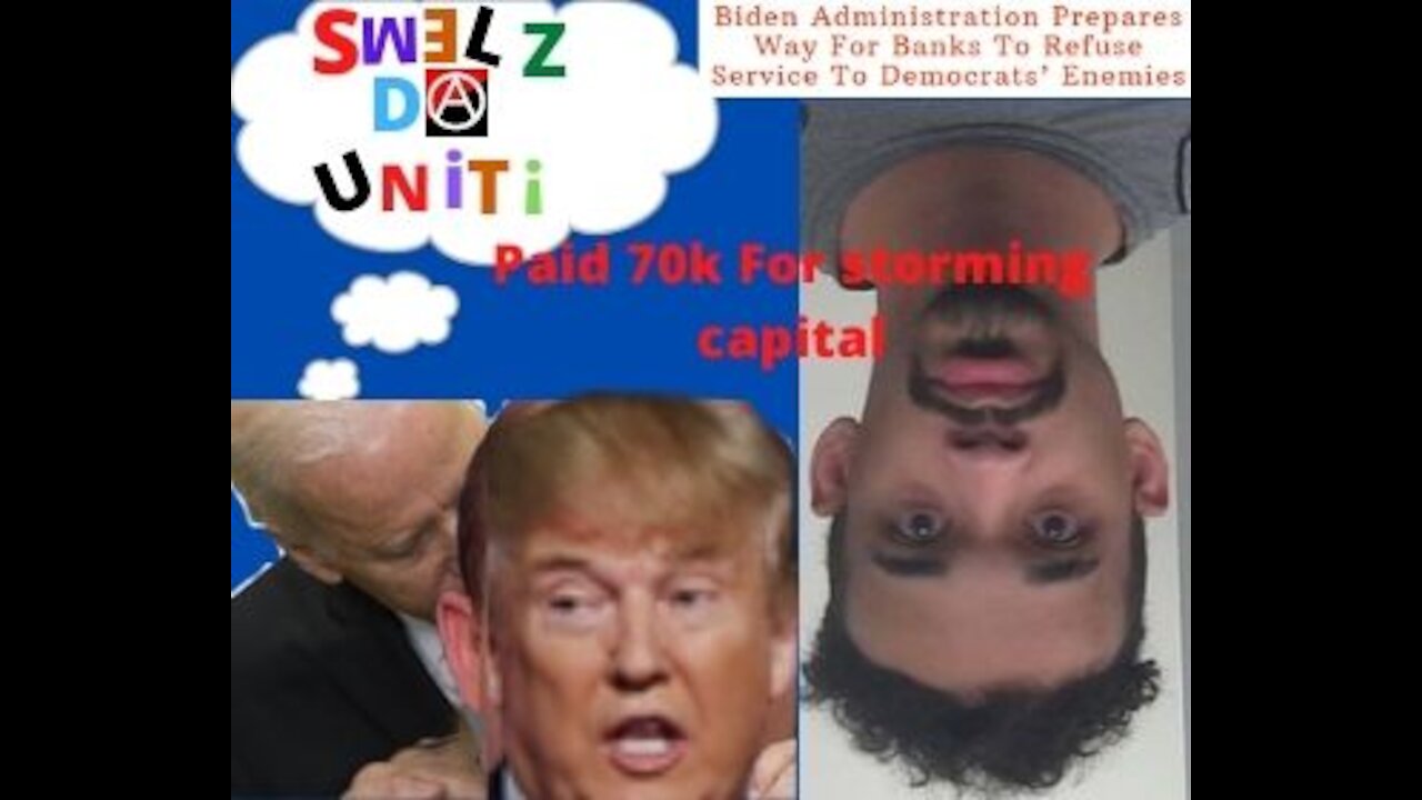 Man got paid 70k After $T0rming the C@pit@l. J!M Cr@w Joe Wants banks to Red-line Conservatives.