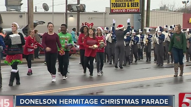 Donelson Parade Marches On Despite Rain