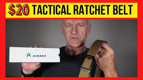 The Best Tactical Ratchet Belt (And It's Not Even Expensive)