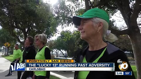 The "Lucky 13" running past adversity