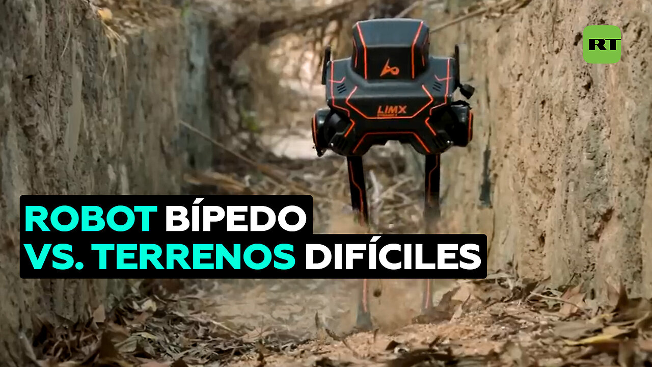 Robot bípedo se desenvuelve en lugares complicados incluso para los humanos