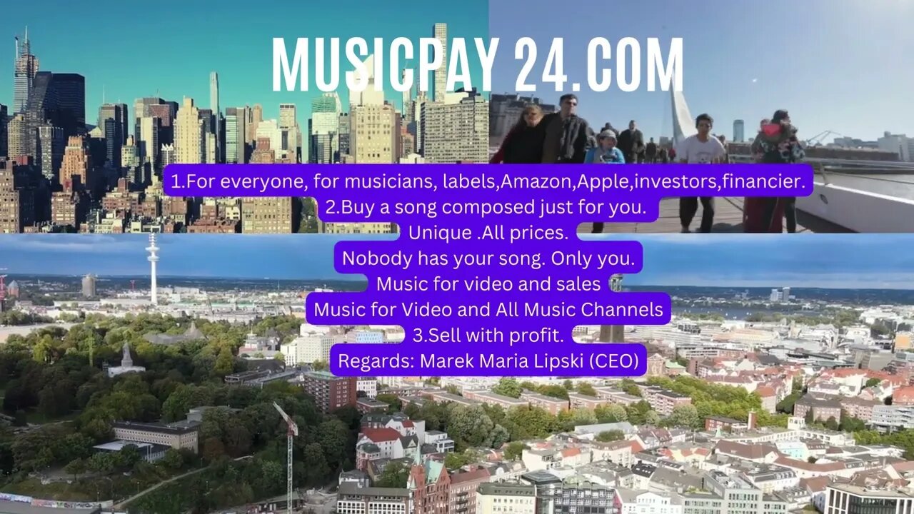 MusicPay24.com - Marek Maria Lipski.Music for video and sales.Music for Video and All Music Channels