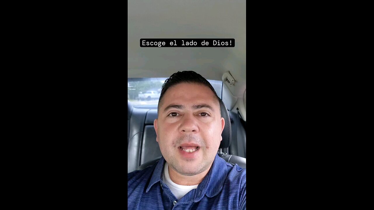 Escoge el lado de Dios!