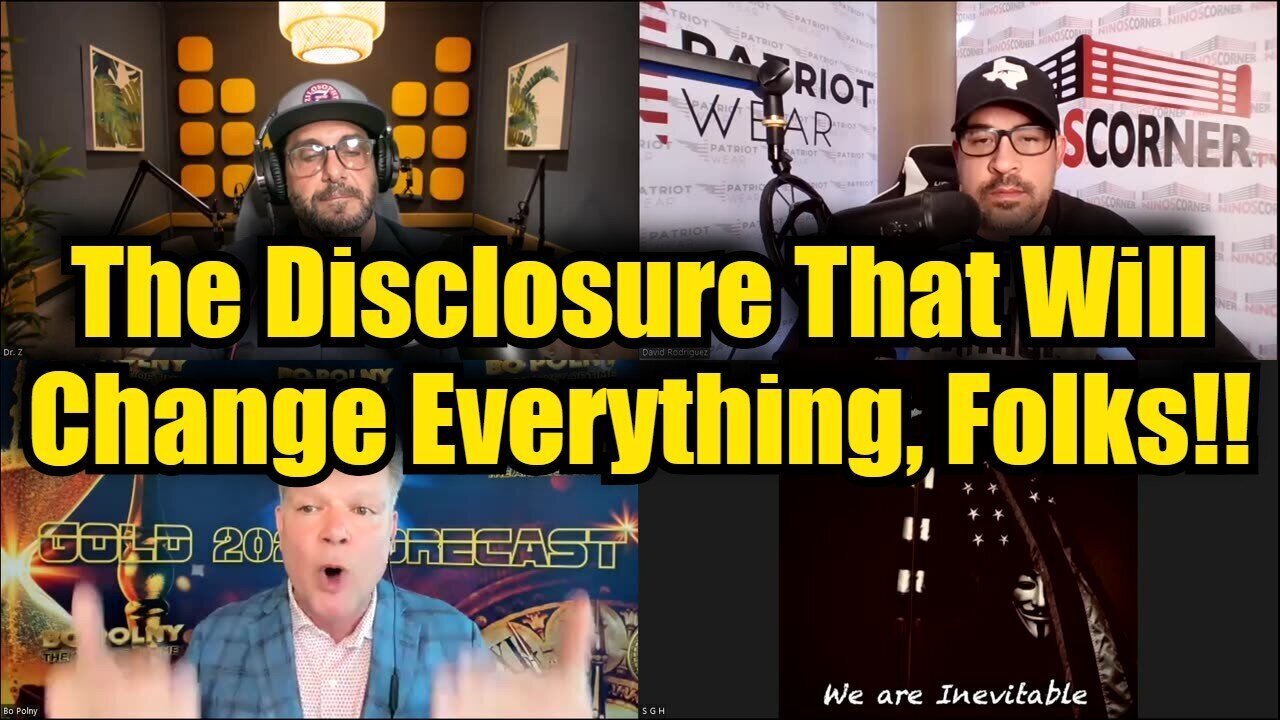 Bo Polny & SG Anon: The Disclosure That Will Change Everything, Folks!!