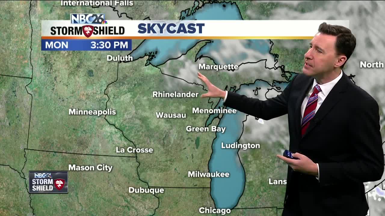 Michael Fish's NBC26 Storm Shield weather forecast