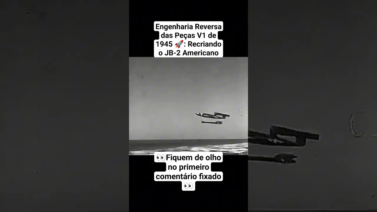 Engenharia Reversa das Peças V1 de 1945 🚀: Recriando o JB-2 Americano #war #guerra #ww2