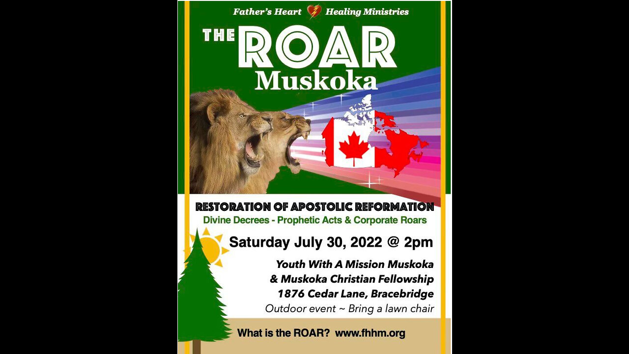 MCF YWAM Muskoka Roar Countdown ~ 2022