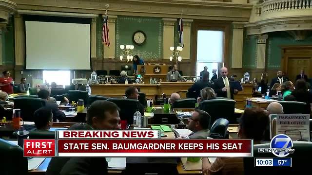 Colo. Senate votes against expelling Sen. Randy Baumgardner amid sexual harassment accusations