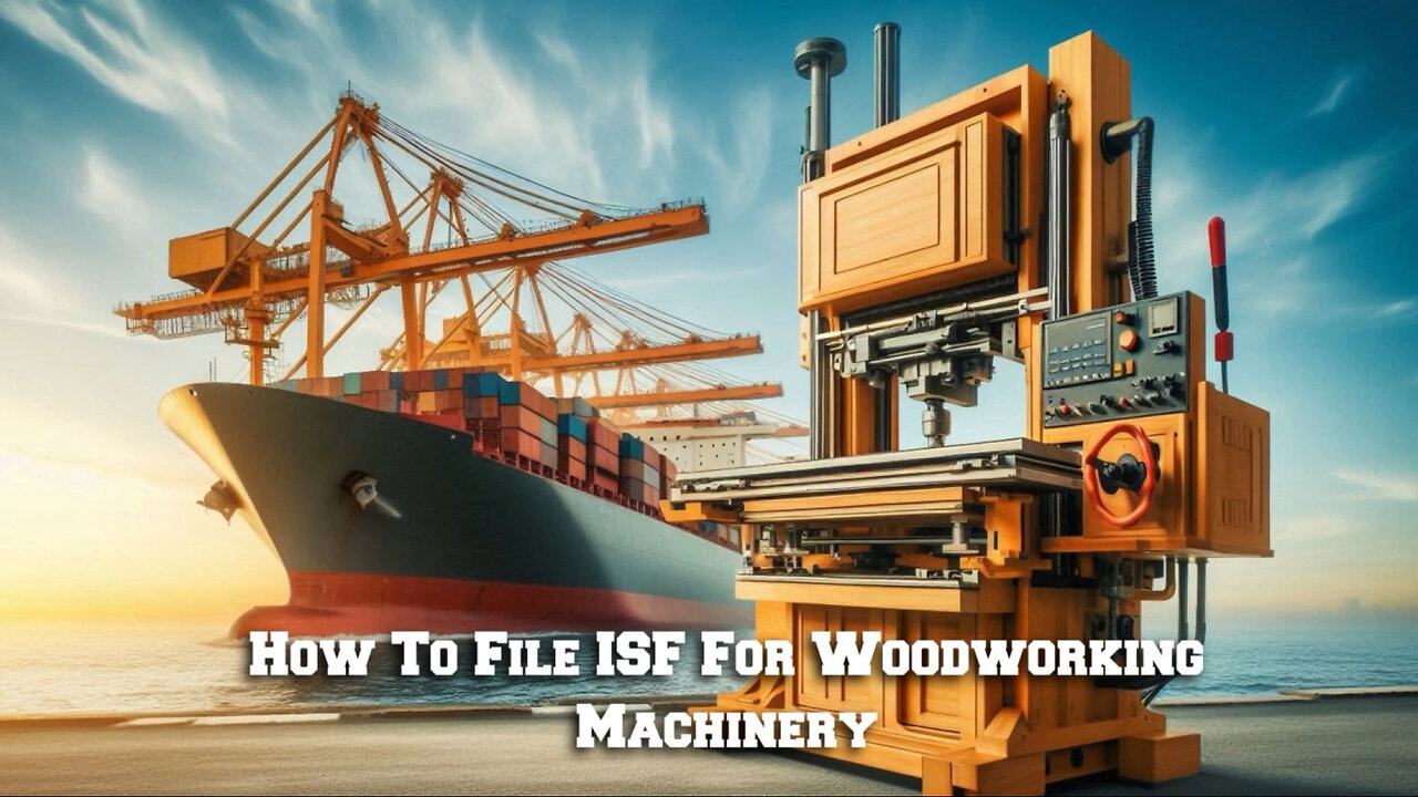 Mastering the ISF: Essential Steps for Importing Woodworking Machinery