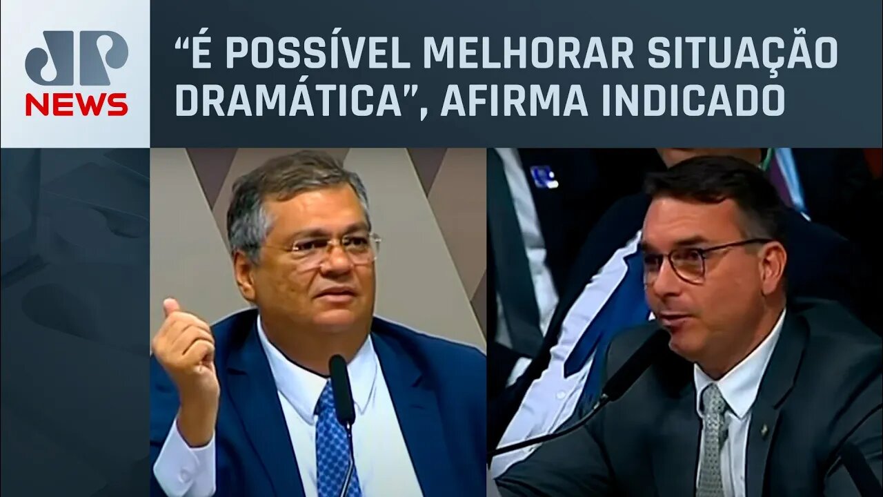 Dino a Flávio Bolsonaro na CCJ sobre crise de violência no RJ: “Quadro complexo, de décadas”