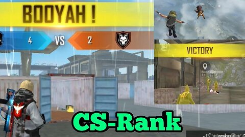 CS RANK BOOYAH GAME PLAY ▶️▶️