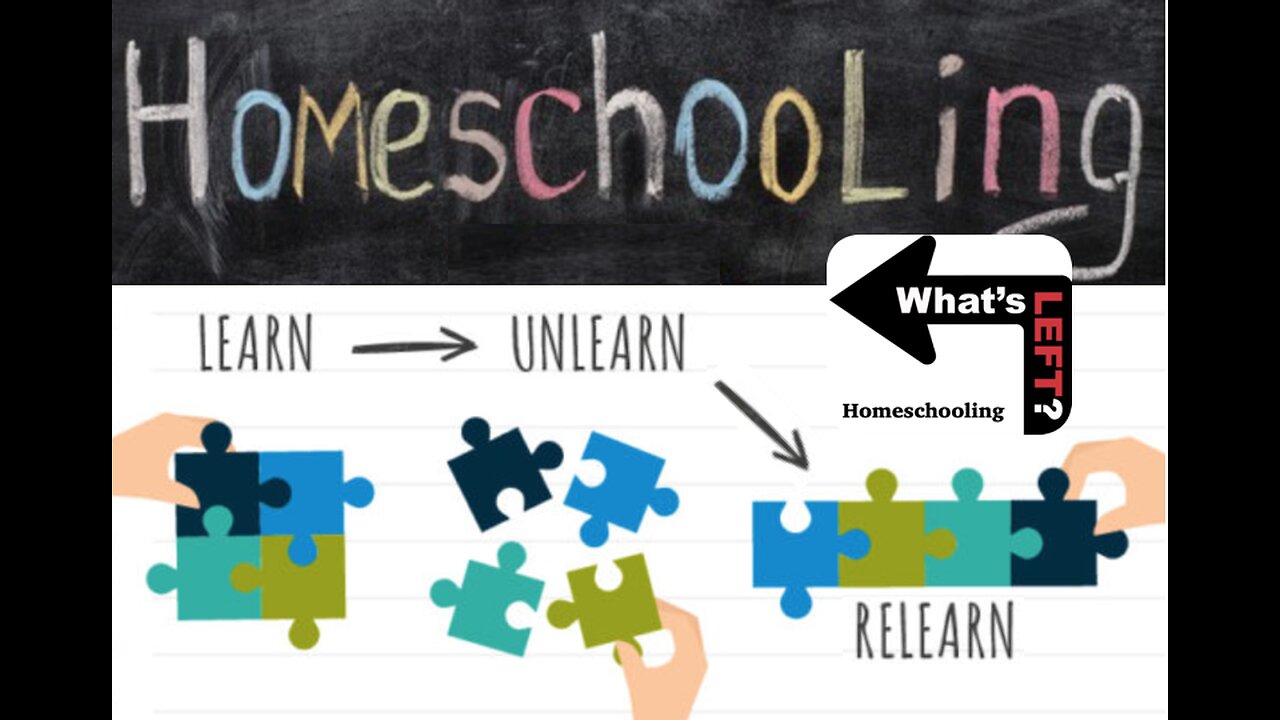 Homeschooling: Learning & Unlearning