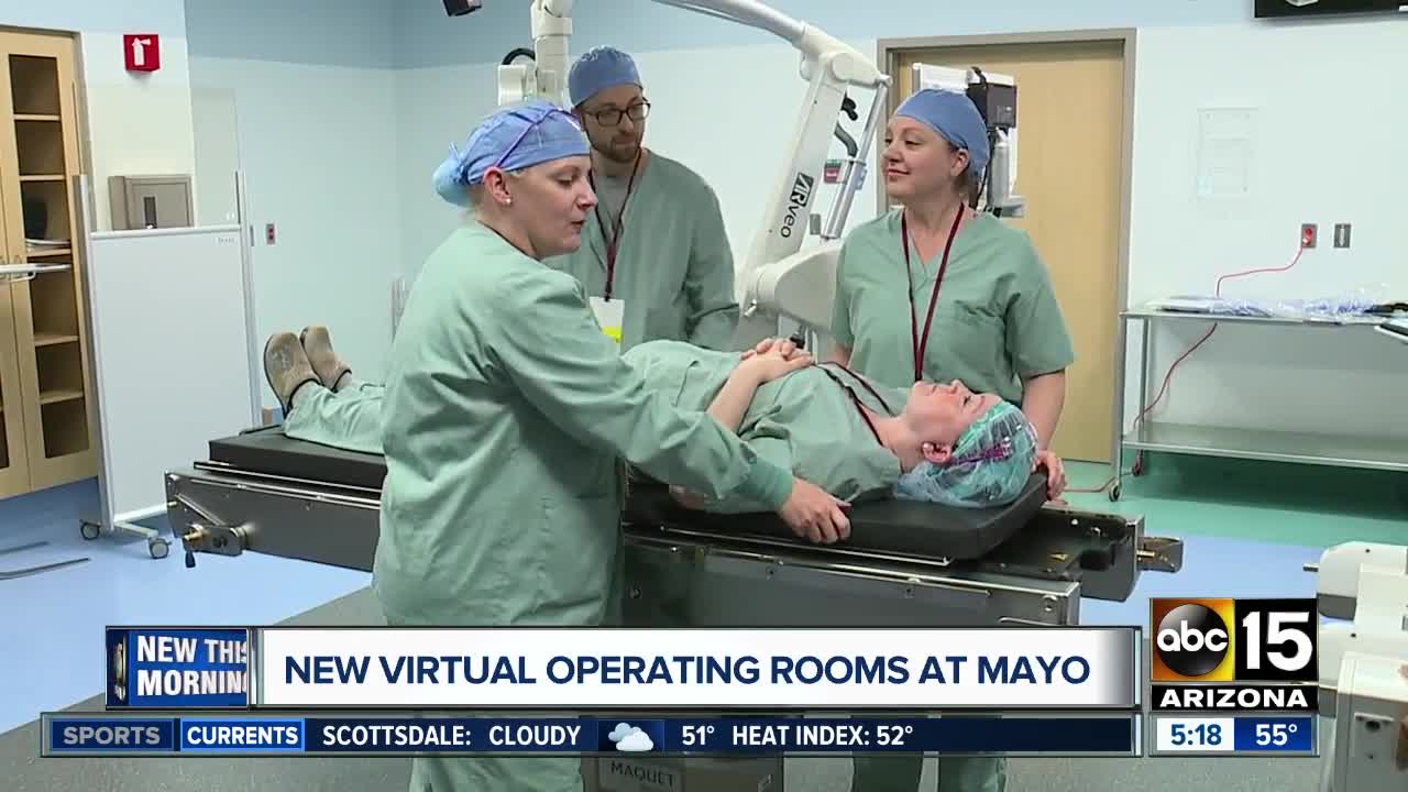 New virtual operating rooms at Mayo Clinic