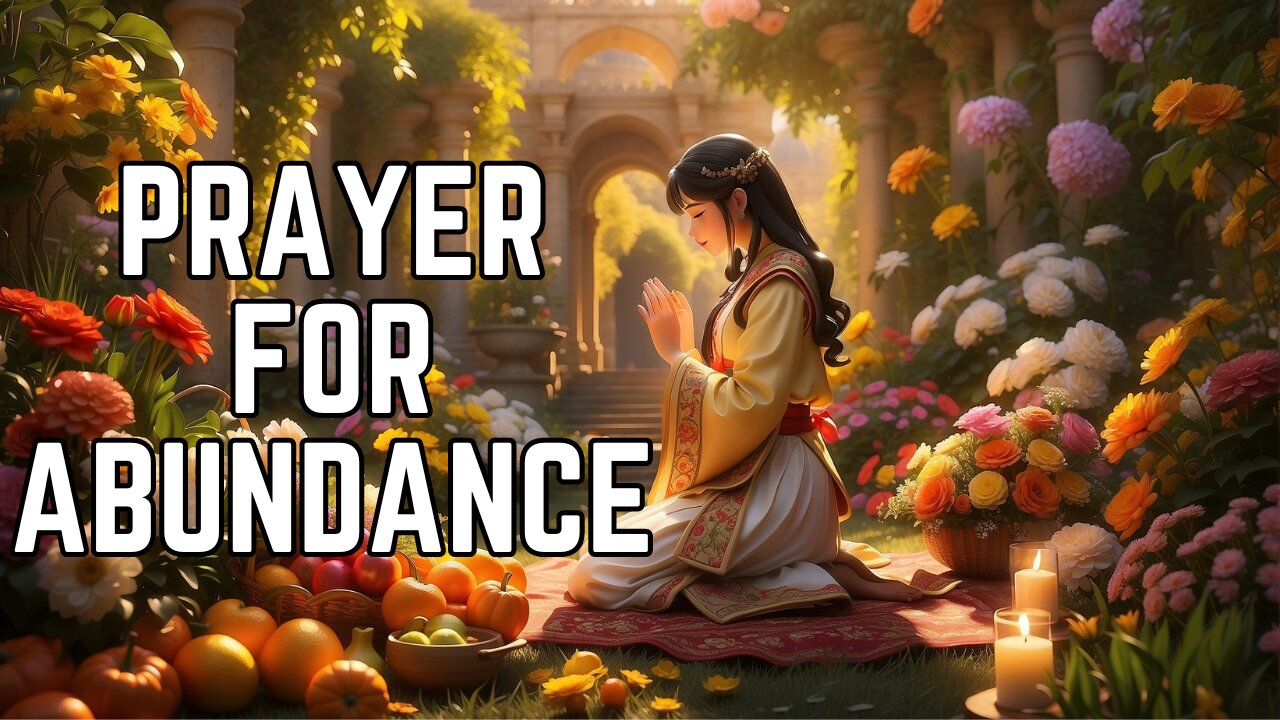 Prayer for Abundance | Most Powerful Abundance Prayer