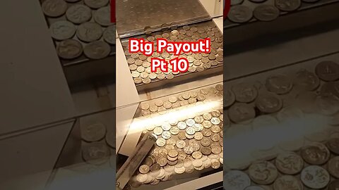 Big payout! Bonus hole coin pusher part 10. #coinpusher #clawmachine #arcadetour