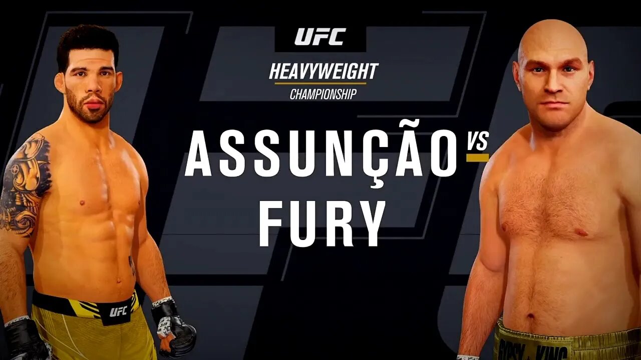 EA Sports UFC 4 Gameplay Tyson Fury vs Raphael Assuncao