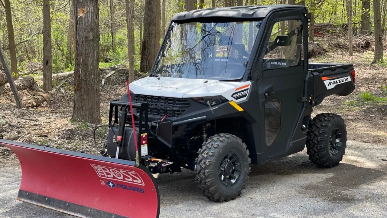 Ranger 1000 with Boss Plow